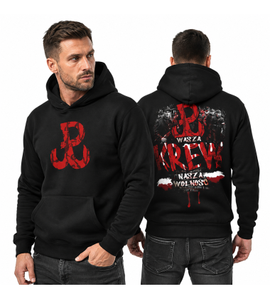 Bluza z kapturem  WASZA KREW